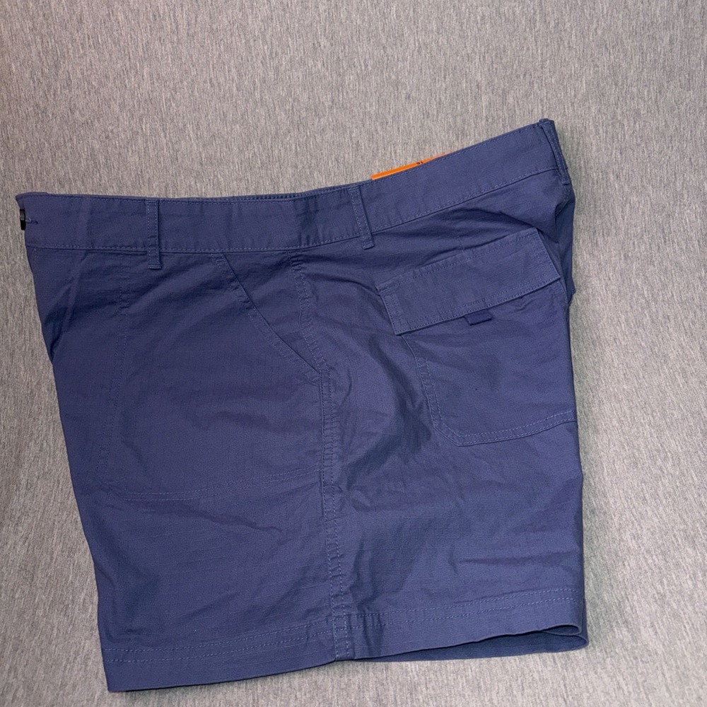 Eddie Bauer Women's Ripstop Shorts Size 16 Blue NWT Outdoor Hiking Casual - Picture 6 of 8